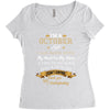 october girl Women's Triblend Scoop T-shirt