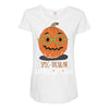spec tacular pumpkin Maternity Scoop Neck T-shirt
