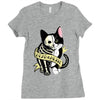 schrodinger cat tattoo Ladies Fitted T-Shirt