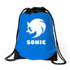 sonic uomo donna bambino sega videogames Drawstring Bags