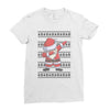 ugly santa dabbing Ladies Fitted T-Shirt