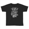 drink wine &amp; watch christmas movies Toddler T-shirt