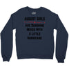 August Girls Crewneck Sweatshirt