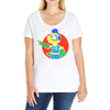 fallout boy Ladies Curvy T-Shirt