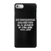my people skills are just fine iPhone 7 Case