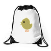 chicken baby Drawstring Bags
