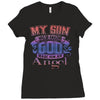 my son was so amazing god made Ladies Fitted T-Shirt