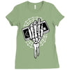 never game over Ladies Fitted T-Shirt