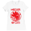 mother of cat new Ladies Fitted T-Shirt
