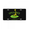 opulence, i has it License Plate
