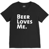 beer loves me V-Neck Tee