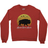 roam sweet roam slouchy Crewneck Sweatshirt