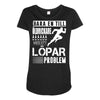 begr&auml;nsad upplaga Maternity Scoop Neck T-shirt