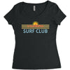 California Surf Club Women's Triblend Scoop T-shirt