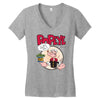 popeye, ideal gift or birthday present fuuny Women's V-Neck T-Shirt
