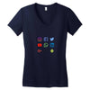 fahrie77 Women's V-Neck T-Shirt
