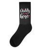 Daddy is my Hero Baby Girl Socks