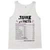 June Girl Facts Cancer Tank Top