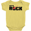 let's rock Baby Onesie