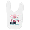 Girl Like A Flowers Baby Bibs
