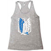 wings of freedom Racerback Tank