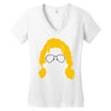 ric flair silhouette Women's V-Neck T-Shirt