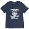 my cat listen to metal V-Neck Tee