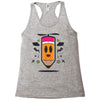 fly pencil vector Racerback Tank