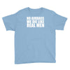 no airbags we die like real men Youth Tee