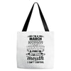 I Am A March Women Tote Bags