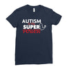 Autism Is My Super Power Ladies Fitted T-Shirt