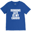 running late is my cardio V-Neck Tee