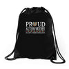 proud autism mother Drawstring Bags