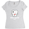 First Tooth Date Women's Triblend Scoop T-shirt