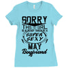 This Girl Is Taken By A Super Sexy May Boyfriend Ladies Fitted T-Shirt