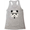 panda trooper Racerback Tank