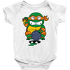 lucky turtle Baby Onesie