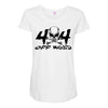 4x4 big skull head  off road Maternity Scoop Neck T-shirt