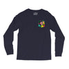 Flower Pocket Long Sleeve Shirts