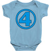 number 4 Baby Onesie