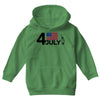 july 4 independence day Youth Hoodie