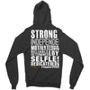 Strong Independent Motivated Scorpio Zipper Hoodie