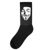 v per vendetta face film horror cinema&amp;tv Socks