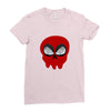 Deadpool Skull Ladies Fitted T-Shirt