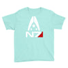mass effect  alliance n7 logo Youth Tee