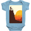 break on the mountain Baby Onesie