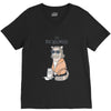 the big meowski V-Neck Tee