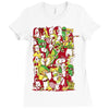 sangria summer Ladies Fitted T-Shirt