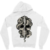 skull snake Zipper Hoodie