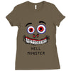 Hell Monster Ladies Fitted T-Shirt